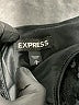 Express 100% Nylon Black Short Sleeve Top Size S - photo 7