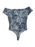 Hot Miami Styles Blue Short Sleeve Blouse Size S - photo 2