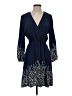 Old Navy 100% Rayon Paisley Blue Casual Dress Size S - photo 1