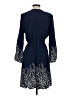 Old Navy 100% Rayon Paisley Blue Casual Dress Size S - photo 2
