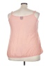 Torrid 100% Polyester Pink Sleeveless Blouse Size 3X Plus (3) - photo 2