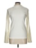 J.Crew 100% Cotton Ivory Long Sleeve Turtleneck Size L - photo 1