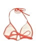 Unbranded Solid Orange Swimsuit Top Size S - photo 2
