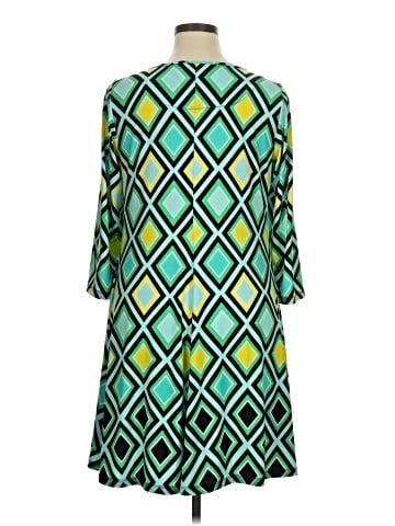 Kaari Blue Casual Dress (view 2)