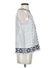 THML Blue Sleeveless Blouse Size S - photo 4