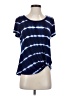 Nine Britton Tie-dye Blue Short Sleeve T-Shirt Size XS - photo 1