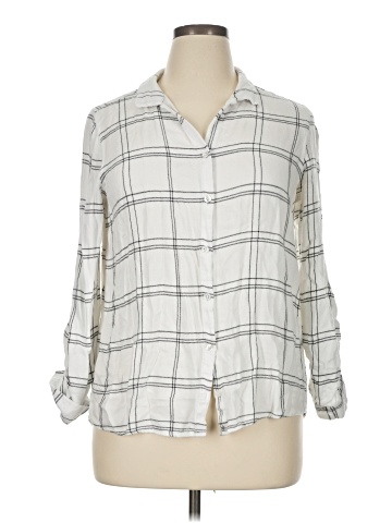 Thread & Supply 3/4 Sleeve Button-Down Shirt (view 1)