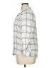 Thread & Supply 100% Rayon Plaid Ivory 3/4 Sleeve Button-Down Shirt Size XL - photo 5
