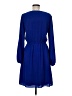 Apt. 9 Solid Blue Casual Dress Size 6 - photo 2
