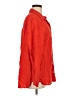 MNG Orange 3/4 Sleeve Button-Down Shirt Size 6 - photo 4