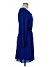 Apt. 9 Solid Blue Casual Dress Size 6 - photo 4