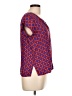 Escapada 100% Rayon Red Short Sleeve Blouse Size L - photo 4