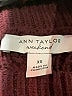 Ann Taylor Solid Burgundy Turtleneck Sweater Size XS - photo 7