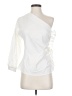 1.State White 3/4 Sleeve Blouse Size 2 - photo 1