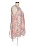 Fever 100% Polyester Orange Sleeveless Blouse Size L - photo 4
