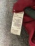 First Love Burgundy Long Sleeve Button-Down Shirt Size M - photo 8