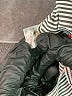 Diosun Stripes Gray Black Long Sleeve Button-Down Shirt Size M - photo 8