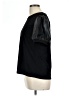 CeCe Black Short Sleeve Top Size L - photo 5