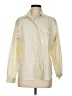 Ship'n Shore Color Block Ivory Long Sleeve Button-Down Shirt Size M (estimated) - photo 1