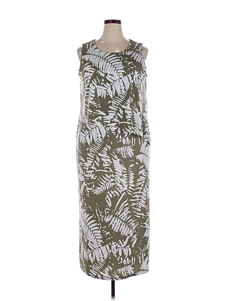 Pre-owned Chico's Casual Dress In Gray