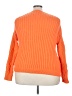 Shein Curve 100% Polyester Orange Pullover Sweater Size 3X - photo 2