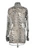 Lovers + Friends 100% Polyester Animal Print Silver Long Sleeve Blouse Size XS - photo 2