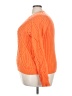 Shein Curve 100% Polyester Orange Pullover Sweater Size 3X - photo 5