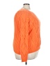 Shein Curve 100% Polyester Orange Pullover Sweater Size 3X - photo 4