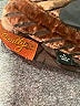 Scully Animal Print Brown Long Sleeve Blouse Size L - photo 7