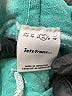 iets frans Tie-dye Teal Pullover Hoodie Size M - photo 7