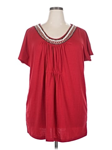 Fashion Bug Short Sleeve Blouse (view 1)