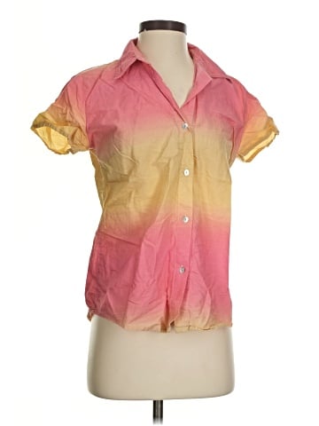 Lemon Grass Short Sleeve Blouse (view 1)