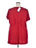 Fashion Bug Red Short Sleeve Blouse Size 2X - photo 2