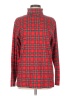 Eagle's Eye 100% Cotton Plaid Red Turtleneck Sweater Size M - photo 1