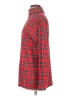 Eagle's Eye 100% Cotton Plaid Red Turtleneck Sweater Size M - photo 5