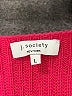 j. society Solid Pink Pullover Sweater Size L - photo 7