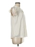 Rachel Zoe 100% Polyester Ivory Short Sleeve Blouse Size M - photo 4