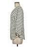Brixon Ivy 100% Polyester Polka Dots Ivory 3/4 Sleeve Blouse Size M - photo 5