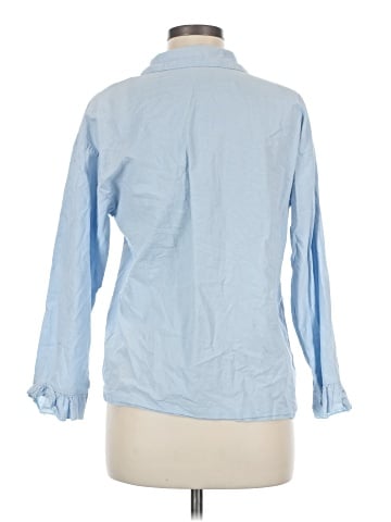 Unbranded Long Sleeve Button-Down Shirt (view 2)