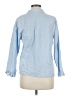 Unbranded 100% Cotton Blue Long Sleeve Button-Down Shirt Size M - photo 2