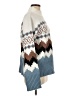 Joseph A. Chevron-herringbone Blue Pullover Sweater Size L - photo 4