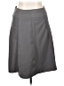 Mossimo 100% Polyester Solid Gray Casual Skirt Size 14 - photo 1