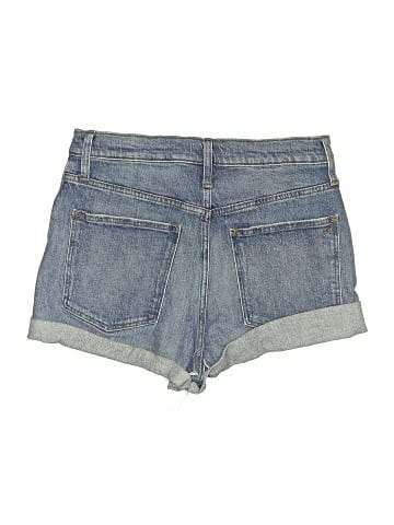Madewell High-Rise Denim Shorts in Malden Wash (view 2)