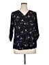 Beacon Black 3/4 Sleeve Blouse Size 1X - photo 1
