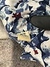 Weatherproof 100% Rayon Floral Blue Short Sleeve Button-Down Shirt Size M - photo 5