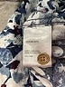 Weatherproof 100% Rayon Floral Blue Short Sleeve Button-Down Shirt Size M - photo 6