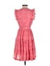 Taylor 100% Polyester Paisley Multi Color Pink Cocktail Dress Size 2 - photo 2
