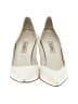 Ballin 100% Leather Ivory White Heels Size EU 39 - photo 2
