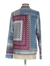 Kocca Print Blue Long Sleeve Button-Down Shirt Size S - photo 2