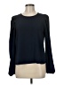 Allison Joy 100% Polyester Black Long Sleeve Top Size M - photo 1